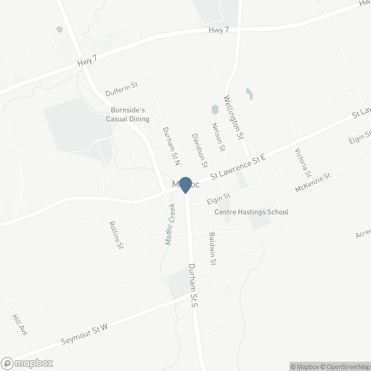 0 ST LAWRENCE STREET E, Madoc, Ontario K0K 2K0